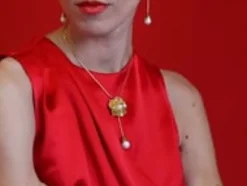 Majorica Brazalete Rigido Con Perlas Redondas Blancas Clavelina| Brazaletes Rígidos