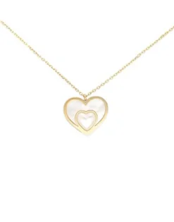 Majorica Colgante Corazon Valentina| Colgantes Con Cadena