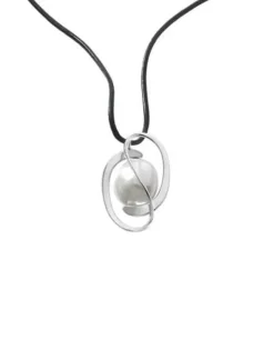 Majorica Colgante Corcega| Collares De Cuero