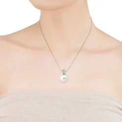 Majorica Colgante Exquisite Perla 12Mm| Collares Para Boda