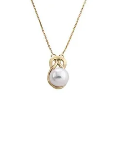 Majorica Colgante Vega Dorado| Colgantes Con Cadena