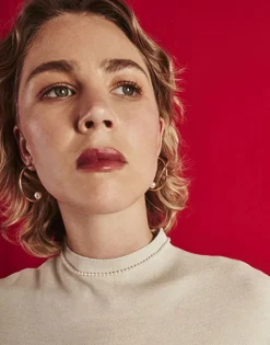 Majorica Collar Ballet Dorado Con Perlas 4Mm| Collares De Perlas Largos