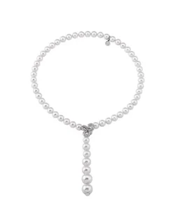 Majorica Collar Carina Ajustable| Collares Para Boda