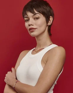 Majorica Collar Color Pop Sunset Con Piedras Degrade Y Perlas Blancas| Collares Con Piedras