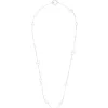 Majorica Collar Dangle Encadenado Con Perlas Redondas 40Cm| Collares Para Boda