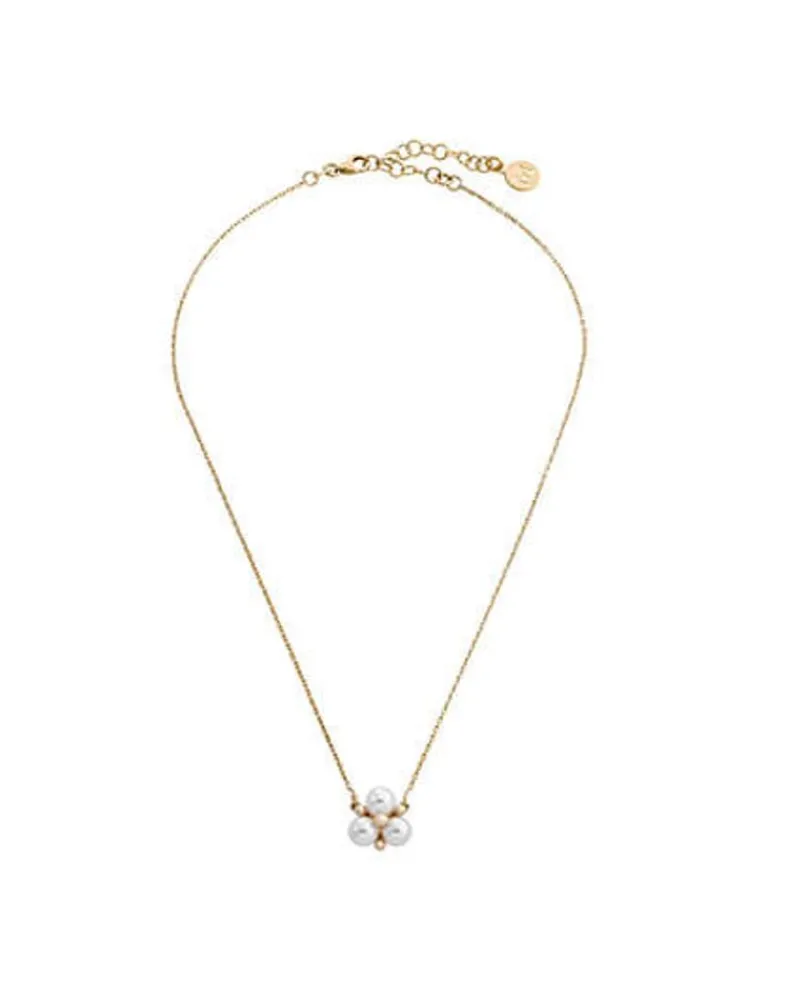 Majorica Collar Dorado Vega| Colgantes Con Cadena