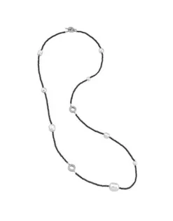 Majorica Collar Largo Night & Day| Collares Con Piedras