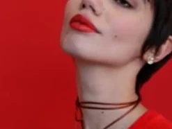 Majorica Collar Le Palm En Acero Dorado Con Perla Blanca Y Cordon De Seda Marron| Colgantes Con Cadena