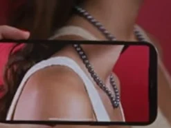 Majorica Collar Lyra Plata Con Perlas Grises 8Mm 45Cm| Collares De Perlas Largos