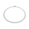 Majorica Collar Lyra Plata 6/12Mm 45Cm| Collares De Perlas Largos