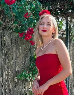 Majorica Collar Lyra Plata 8Mm 45Cm| Collares De Perlas Largos