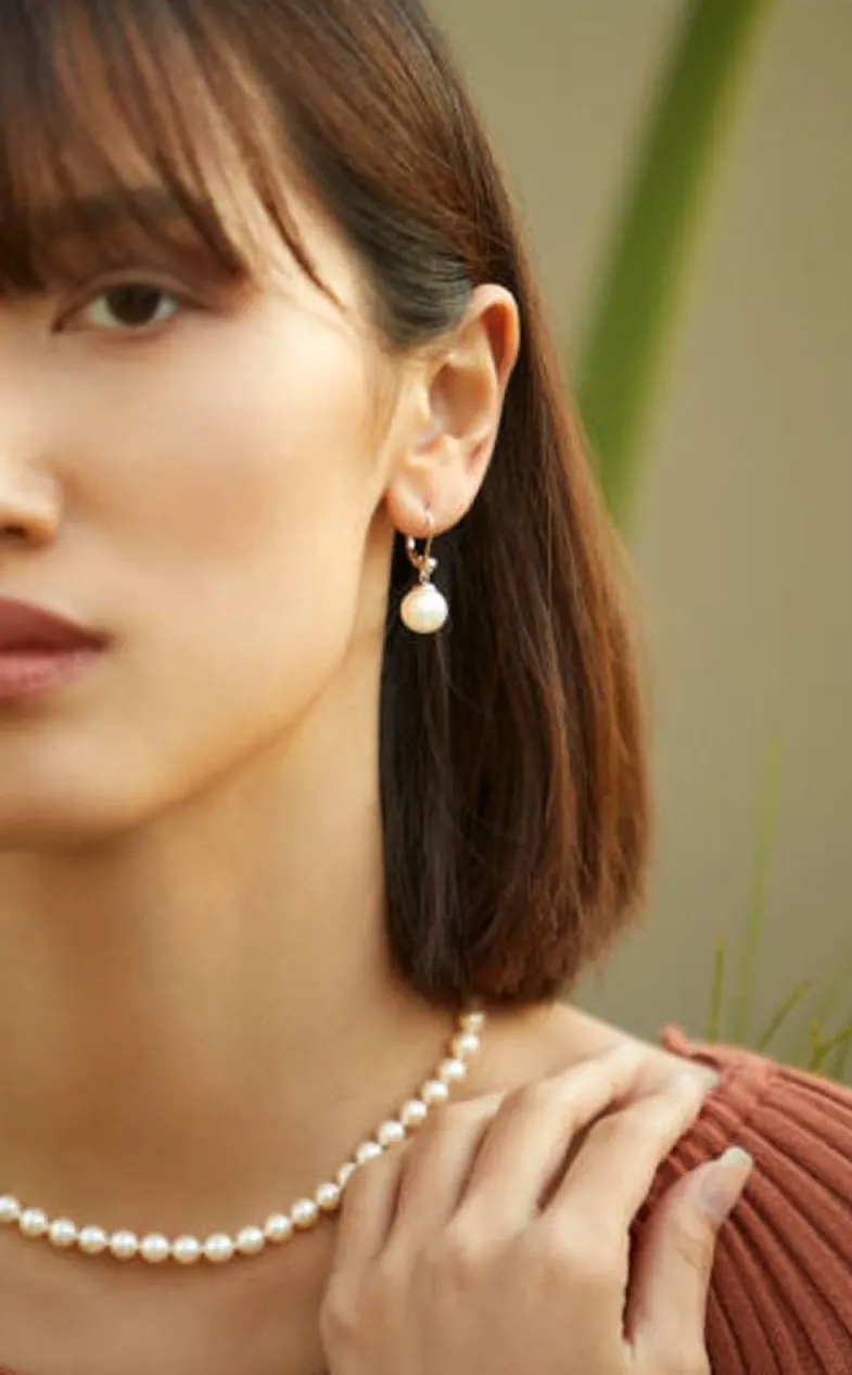 Majorica Collar Lyra Plata 7Mm 50Cm| Collares De Perlas Largos