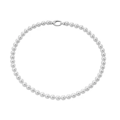 Majorica Collar Lyra Plata 10Mm 45Cm Cierre Mosqueton| Collares De Perlas Largos