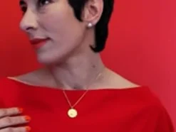 Majorica Collar Mom Love Con Colgante Dorado| Colgantes Con Cadena