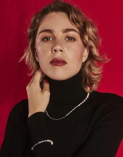 Majorica Collar Nyx Unisex Con Perlas Degrade| Gargantillas De Perlas