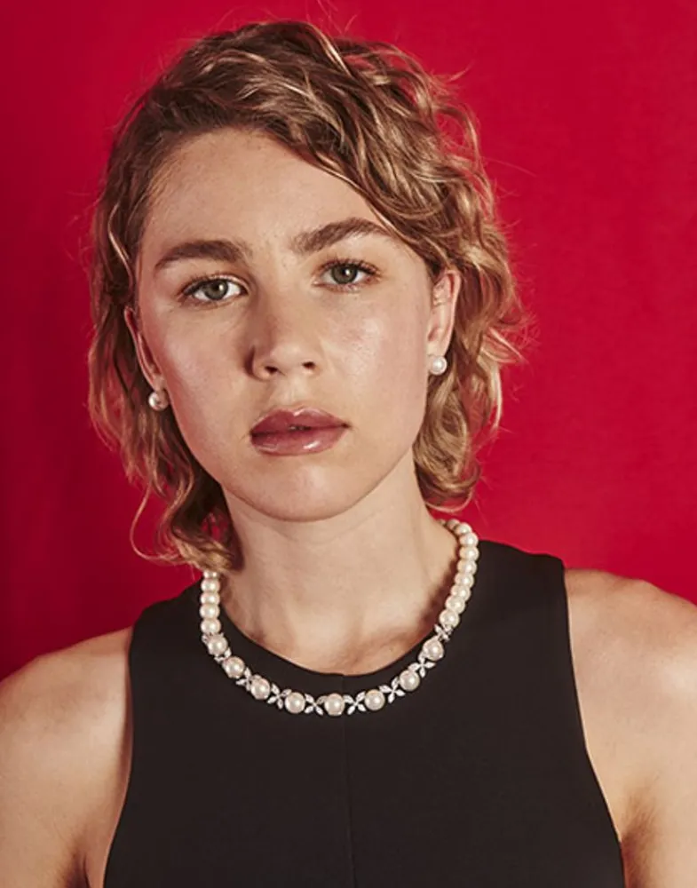 Majorica Collar Plata Con Perlas Y Circonitas Venus| Collares Para Boda