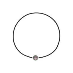 Majorica Collar Zindis Cuero 40Cm| Colgante Multiusos