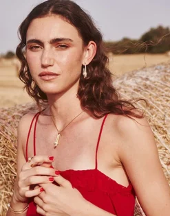 Majorica Pendientes Atenea Largos Con Perla Redonda| Pendientes De Perlas Largos