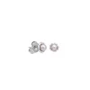Majorica Pendientes Cies Plata Con Perla Rosa 4Mm| Pendientes Cortos
