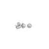 Majorica Pendientes Cies Plata Con Perla Nuage 4Mm| Pendientes Cortos