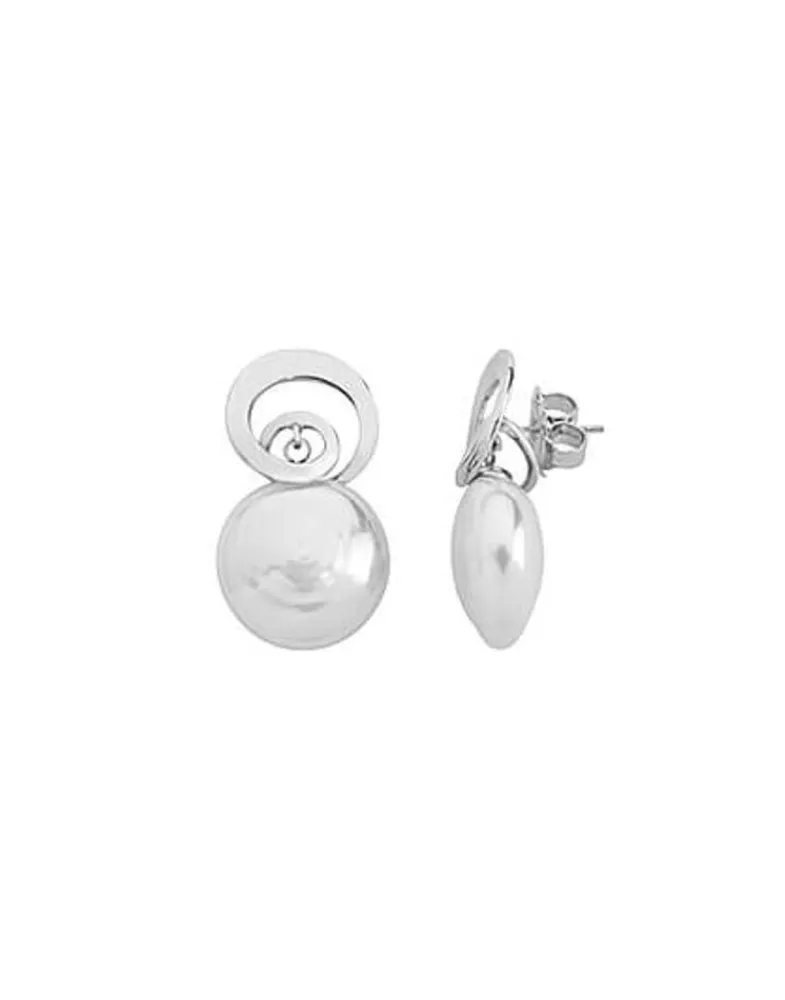 Majorica Pendientes Espiral| Pendientes Cortos