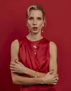 Majorica Pendientes Largos Clavelina Con Perla Y Cierre Omega| Pendientes De Perlas Largos