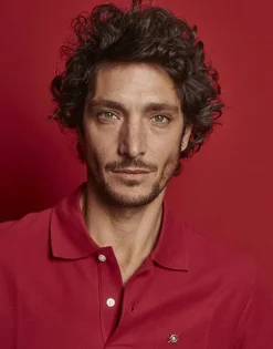 Majorica Pin Le Club Nautico Acero Y Media Perla Blanca| Pines Hombre