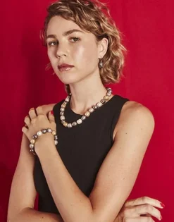 Majorica Pulsera Gea| Pulseras Para Novias