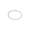 Majorica Pulsera Lyra 7Mm Plata| Pulseras Plata