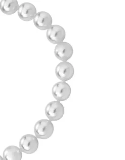 Majorica Pulsera Lyra 8Mm Plata Cierre Mosqueton| Pulseras Plata