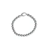 Majorica Pulsera Lyra Plata Con Perlas Grises 6Mm| Pulseras Plata