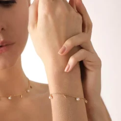 Majorica Pulsera Romea| Pulseras Encadenadas