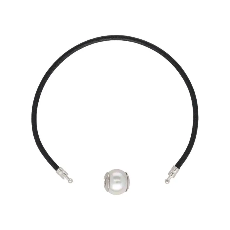 Majorica Pulsera Zindis Cuero 17,5Cm| Pulseras De Cuero