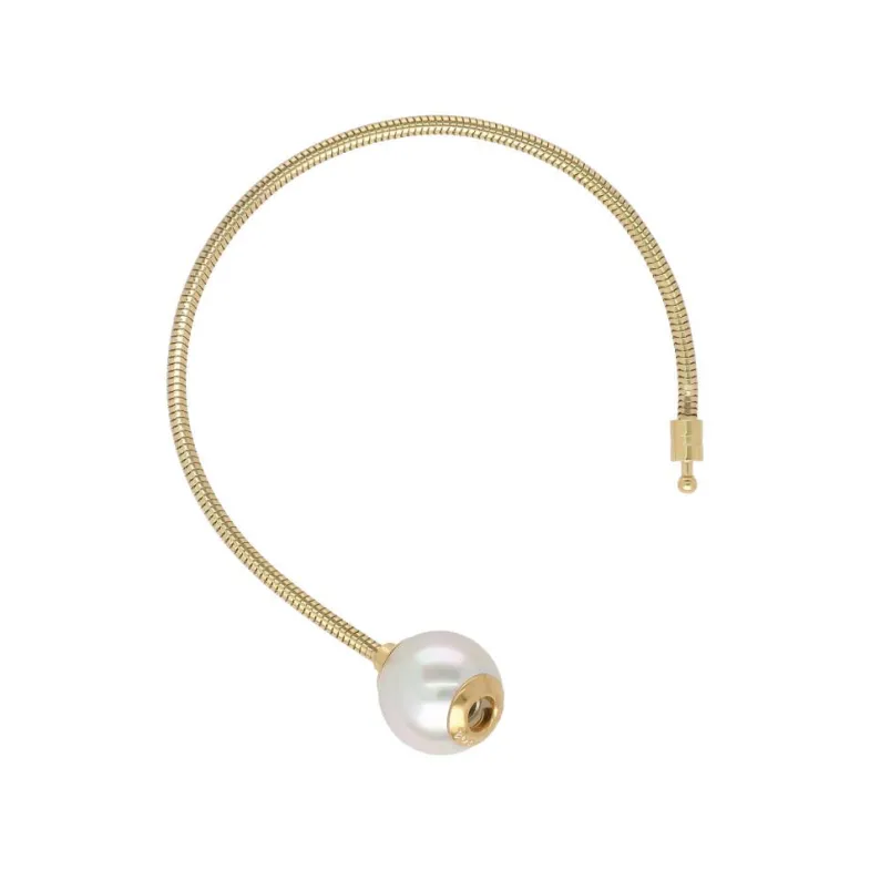 Majorica Pulsera Zindis Dorada 16Cm| Pulseras Encadenadas