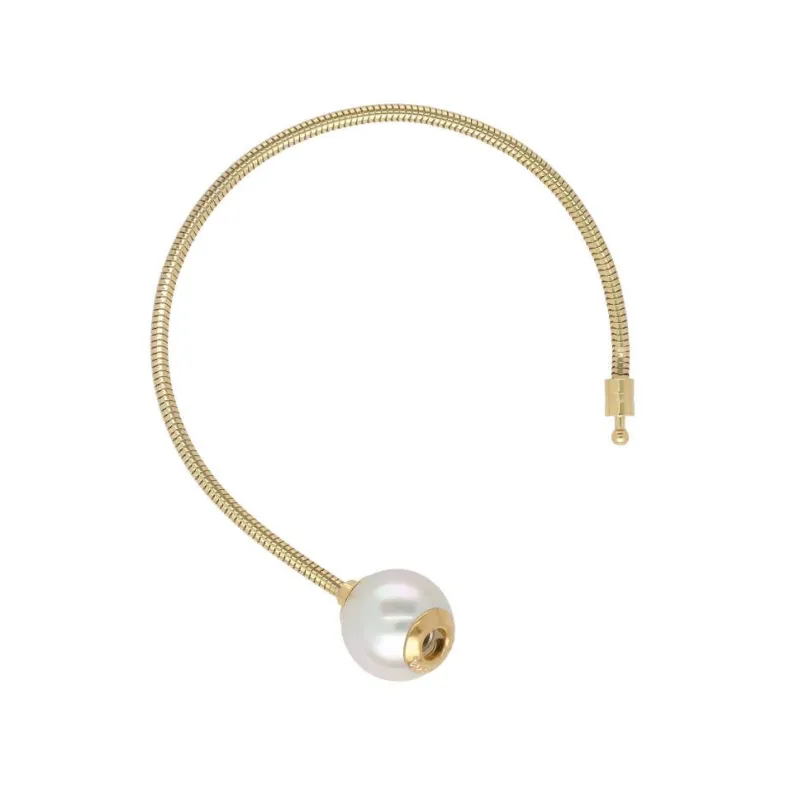 Majorica Pulsera Zindis Dorada 17,5Cm| Pulseras Encadenadas