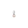 Majorica Wish Pearl Rosa| Colgante Cadena